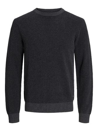 Чоловічі джинси Slim Fit JACK & JONES JJIGLENN (Dark Grey Melange), розмір XXL