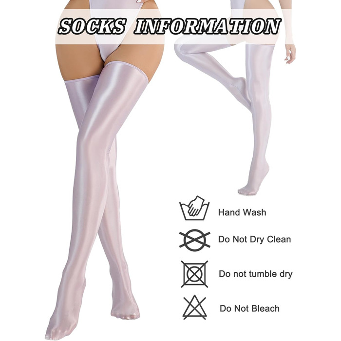 Шкарпетки для жінок Happy Cherry без силіконових накладок, високі, антиковзаючі, еластичні (світло-фіолетові)