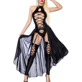 SARESIA Комплект жіночої білизни, чорний, розмір M