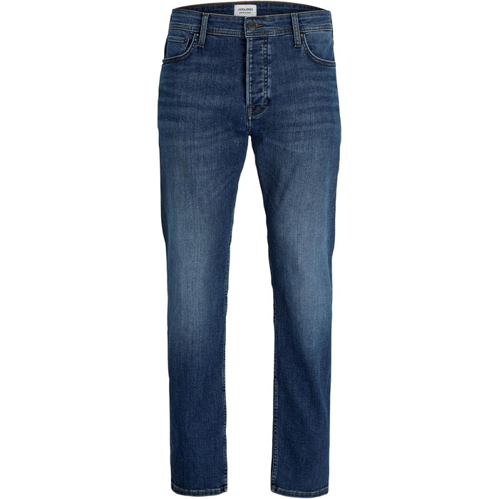 Чоловічі джинси Jack & Jones JJIMIKE Tapered Fit синього кольору, модель JJORIGINAL ST 172 NOOS