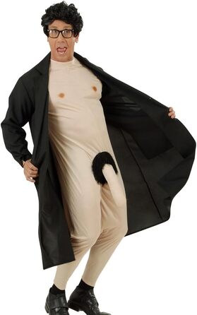 Костюм для вечірки холостяка: чоловічий костюм з оголеним торсом та пальто, S 48, карнавальний костюм для дорослих, JGA, вечірка холостяка, сексуальний костюм