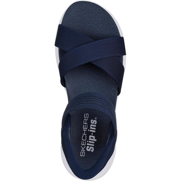 Жіночі сандалії Skechers Ultra Flex 3.0 Never Netter Hands Free Slip-ins, темно-сині (Navy), розмір 38 EU