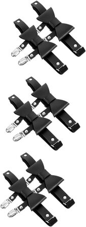 Жіночі нагріваючі гетри-тримачі DEARMAMY (3 шт., чорний)