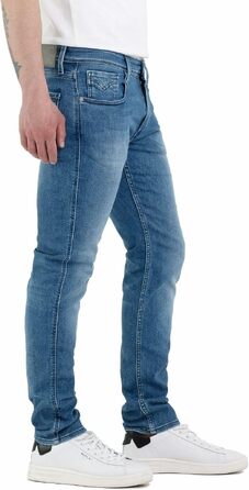 Чоловічі джинси Replay Anbass Slim-Fit з Comfort Stretch, колір Medium Blue, розмір 34W/32L