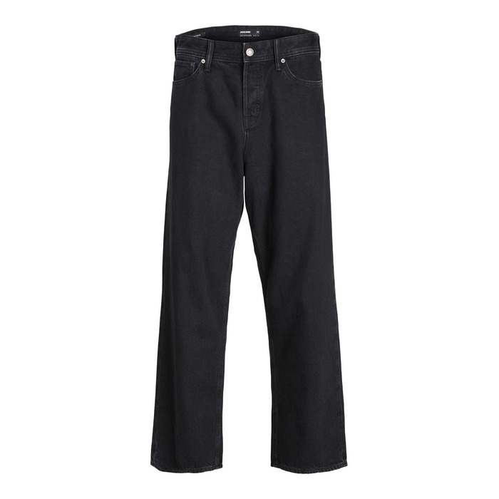 Чоловічі широкі джинси Jack & Jones JJIALEX Baggy Fit, чорний денім, 30W / 32L