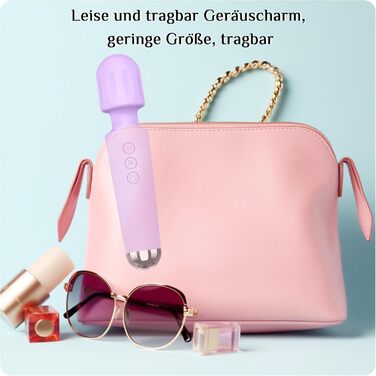 Вібратор дилда для жінок, G-spot, 8 режимів, стимуляція клітора, набір вібраторів (Рожевий, Світло-фіолетовий)