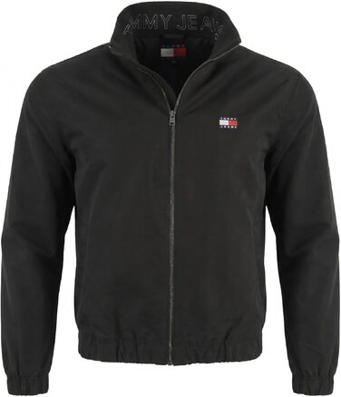 Чоловіча куртка Tommy Jeans TJM Essential Jacket, чорна, розмір L