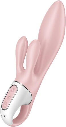 Satisfyer Air Pump Bunny 3: Надувний вібратор-кролик з 12 програмами | IPX7, Силікон