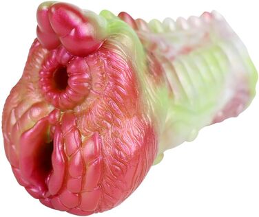 Масажер для чоловіків 2-в-1 з реалістичною силіконовою вагіною. Іграшка для дорослих, масаж пеніса, силікон.