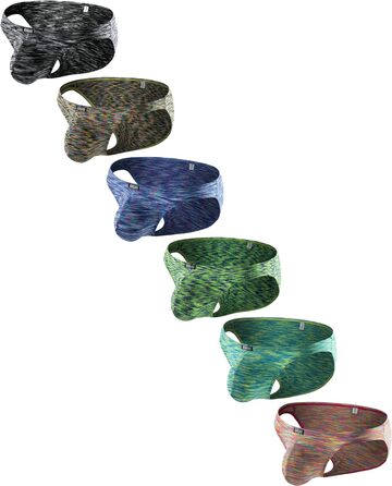 Сліпи iKingsky для чоловіків, 6 шт. у наборі: великий мішечок, швидковисихаючі, сексуальні, низька талія