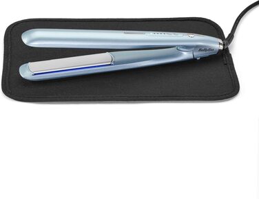 Випрямляч для волосся BaByliss Hydro Fusion ST573E з технологією Dual-Ion, ефект проти пухнастості, 5 режимів температури, синій