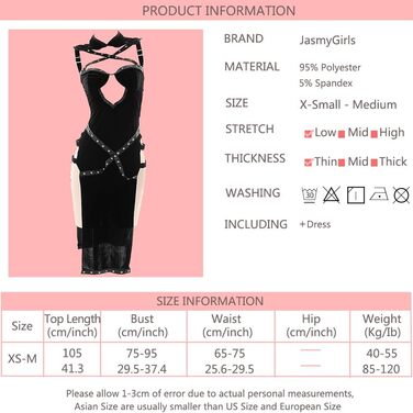 Костюм для косплею JasmyGirls: Ангел/Демон, Чонгсам, Асасин. Костюм для ролевих ігор, сексуальний, з розрізом, з шипами.