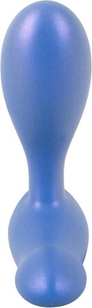 Вібратор Sweet Smile Flexible - 3,3 см (Анальний, Металевий, Синій)