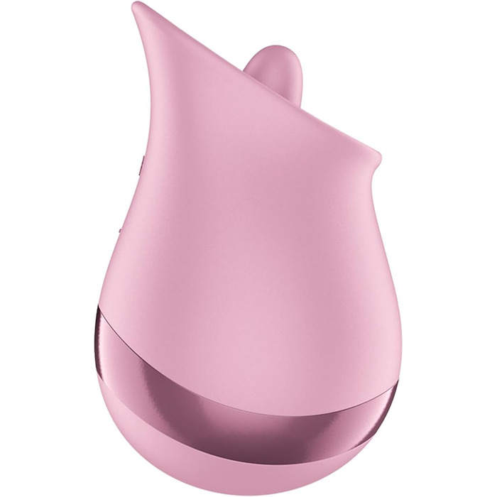 Satisfyer Tongue Player: вібратор для жінок, 8 режимів вібрації та стимуляції язичка, водонепроникний (IPX7), USB-C зарядка, силікон