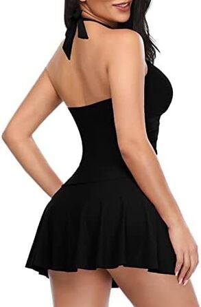 Купальник Shekini Daen Manhattan Black 4XL - Комплект (1111)