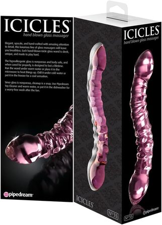 Пайпдрім Ісіклс №55, Рожевий, 19,5 см - пензлик для макіяжу