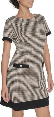 Сукня Tommy Hilfiger жіноча короткий рукав Scuba Crepe Multi (40, коричневий)