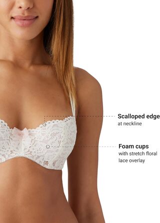 Бюстгальтер balconette b.tempt'd для жінок, 65D, колір Vanilleeis (ванільне морозиво)