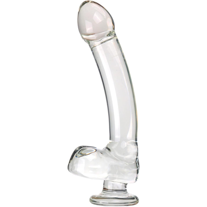 Анальний масажер Hrekssi Glas Dildo 4 шт. - скляний плуг, стимулятор G-точки, для пар, чоловіків та жінок