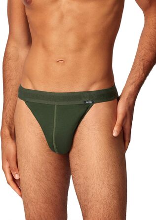 Танга чоловічі Skiny бавовна Retro G-String (2 шт.) (S, сумка-мішок)