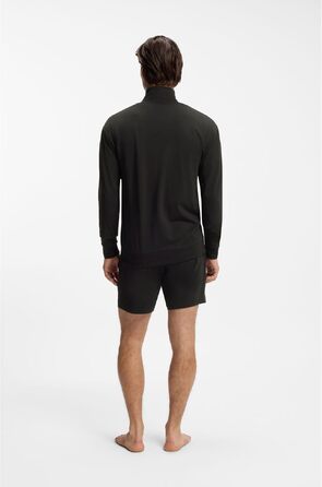 Чоловіча куртка на блискавці HUGO Laze Zip Jacket чорна, розмір XL
