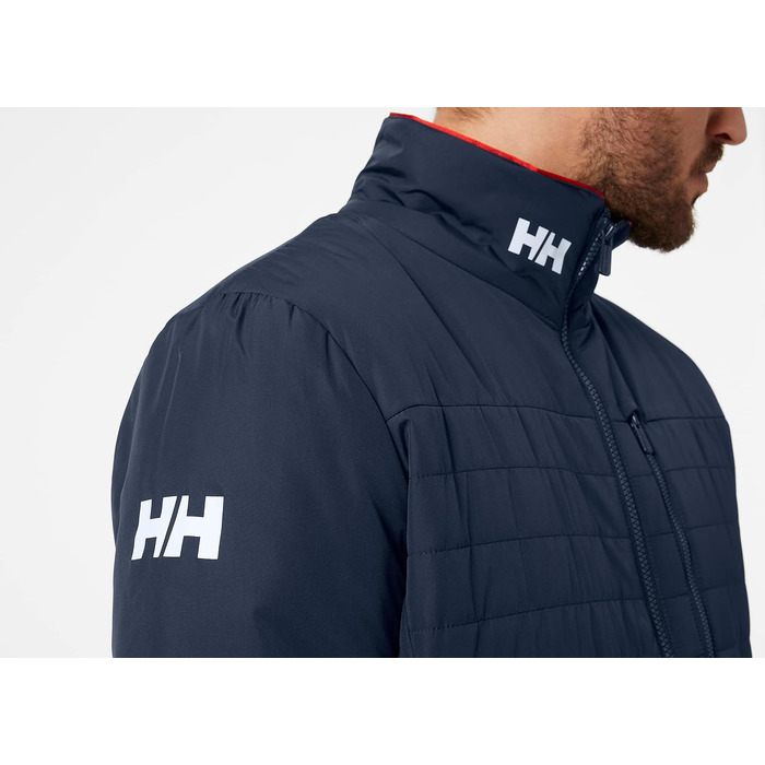 Чоловіча утеплена куртка Helly Hansen Crew Insulated Jacket 2.0, темно-синя (Navy), розмір M