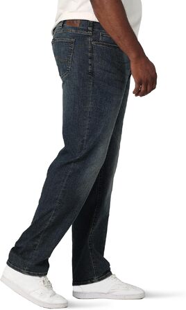 Чоловічі джинси Lee Big and Tall Extreme Motion Relaxed Straight Maverick, 44W / 32L