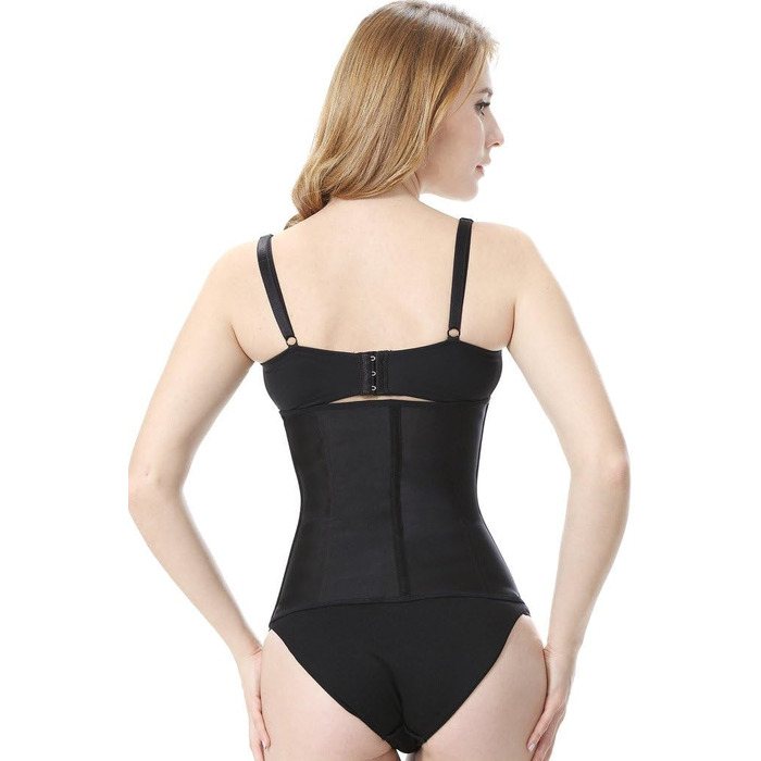 Корсетний пояс Everbellus для фігури: спортивний вайст-трейнер, бандаж для схуднення, чорний, XL