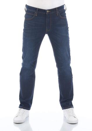 Чоловічі джинси Lee Daren Regular Fit Stretch, прямий крій, темно-сині, 36W/32L