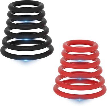 Насос для збільшення пеніса з манометром, 6 кілець для тренування ерекції, секс-іграшка для чоловіків