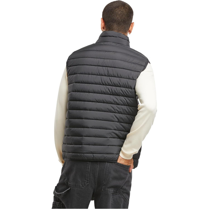 Легкий базовий жилет Urban Classics Basic Light Weight Vest, чорний, розмір L