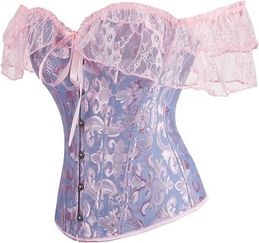 Топ-корсет жіночий з мереживом та шнуванням, бюстгальтер-боді, ліф для формування силуету, кольоровий ліла