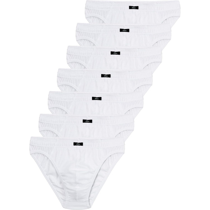 Чоловіча білизна s.Oliver (7 шт. в упаковці) XXL білий