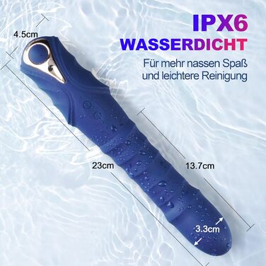 Вібратор для жінок Leiser – 2-в-1 вібратор-дилдo з 10 режимів вібрації та 3 режимами імпульсу, гнучкий наконечник для стимуляції G-точки та клітора, м'який силікон, перезаряджається, дискретна упаковка