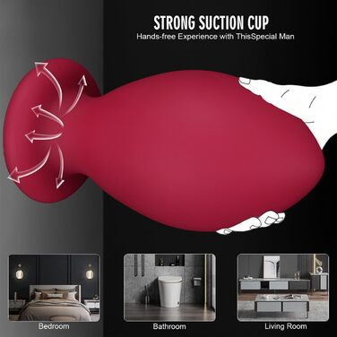 Анальний плагін JFRong з силікону, 5 розмірів, з присоскою, для анального та вагінального використання, стимулятор G-точки, масаж простати, анальні іграшки для дорослих (Golden-L)