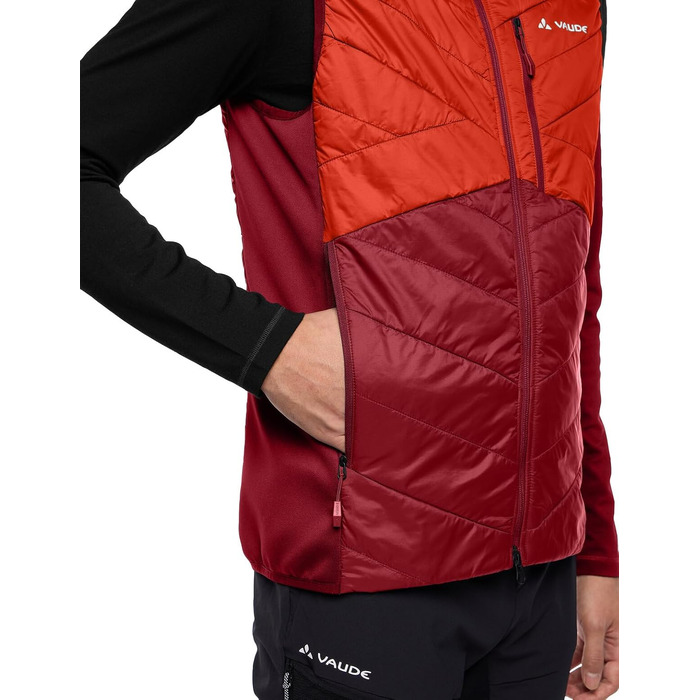Чоловічий жилет VAUDE Sesvenna Vest IV, колір carmine, розмір XXL