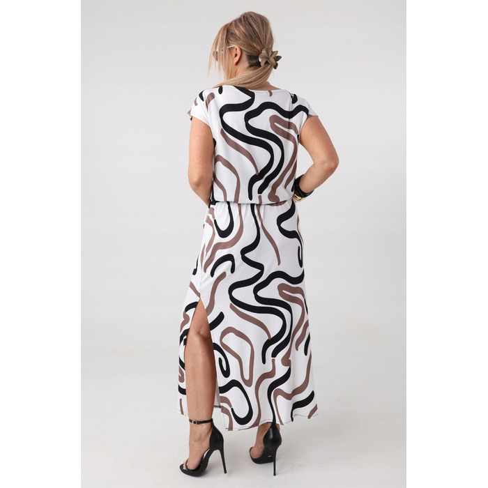 Повсякняна трикотажна сукня maxi FEMIMODA, розмір 44