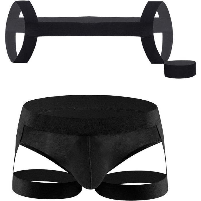 Боді для чоловіків Fitnetudio: спортивні труси-боксерки, компресійні, для фітнесу та бодібілдингу (білий, зелений, чорний)