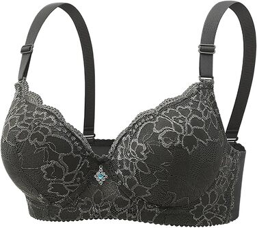 3 шт. комплект бюстгальтерів BHS для жінок з кісточками: класичний комплект, комфортний, безшовний, з підтримкою, для спорту та сну. Ідеально для великих грудей, повсякденного носіння, йоги. BHS, 90B, J09#