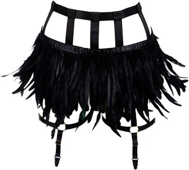 Жіночі мереживні накладки на стегна, ремінці для ніг, пояс-петлі, готичний стиль, для клубу, вечірки, танців, фестивалів (білий, чорний)