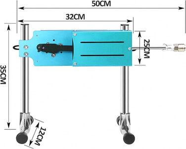 Масажер для тіла Fredorch F22 з дилдо - автоматичний, для чоловіків та жінок