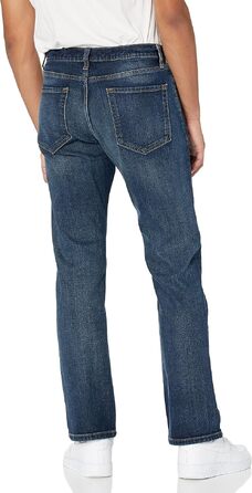 Чоловічі джинси Amazon Essentials Bootcut прямого крою, темно-синій колір (Dark Wash), розмір 42W / 34L