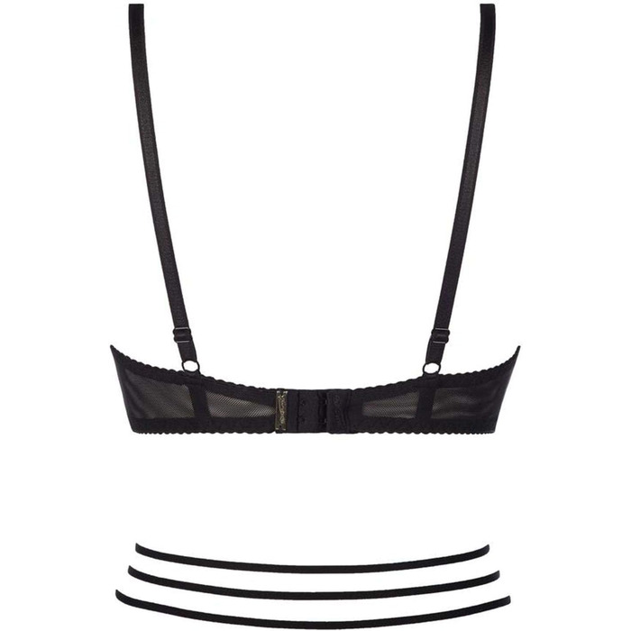 Axami: Колготки з латексу 75D, чорні - Peek a Boo BH