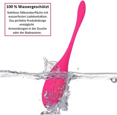 Вібратор JOY DeLuxe з пультом дистанційного керування - віброяйце з силікону, USB-зарядка