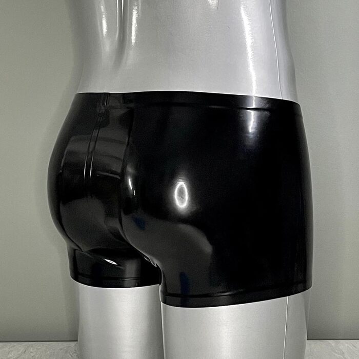 Шорти-боксери чоловічі з латексу Kangxinsheng, натуральний гумовий латекс, XL, для косплею та вечірок