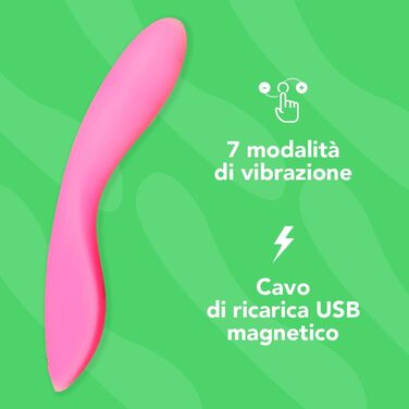 Вібратор Control Bu Rabbit з ефектом штовхання та гнучким вібраційним важелем - Be Playful (BU BE FREE)