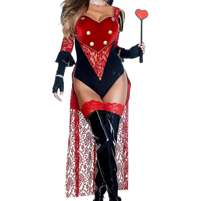 Костюм для дорослих Forplay Royal Treatment Sexy Storybook, L-XL, Червоний