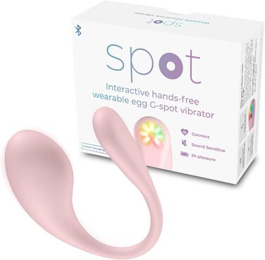 Kiiroo Spot - вібруюче яйце рожевого кольору, один розмір