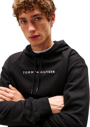 Чоловічий джемпер Tommy Hilfiger чорного кольору, розмір L