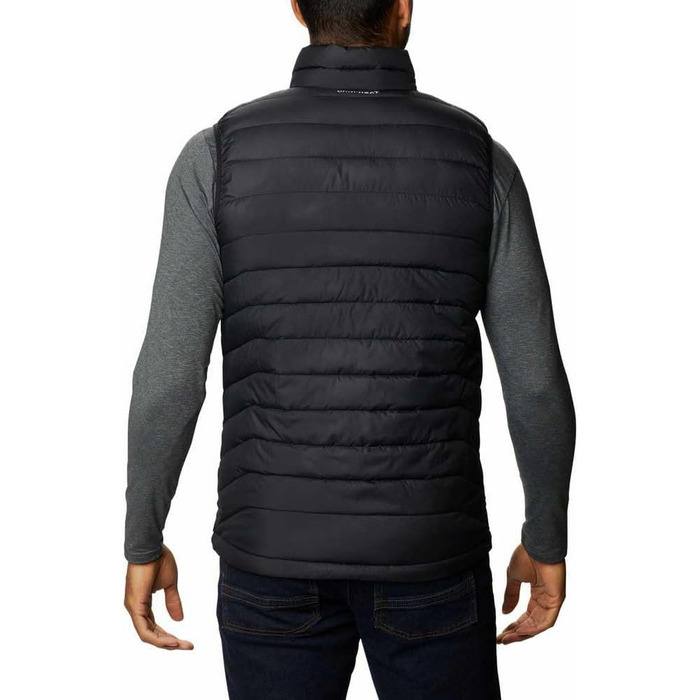 Чоловічий утеплений жилет Columbia Powder Lite II Vest, чорний, розмір M